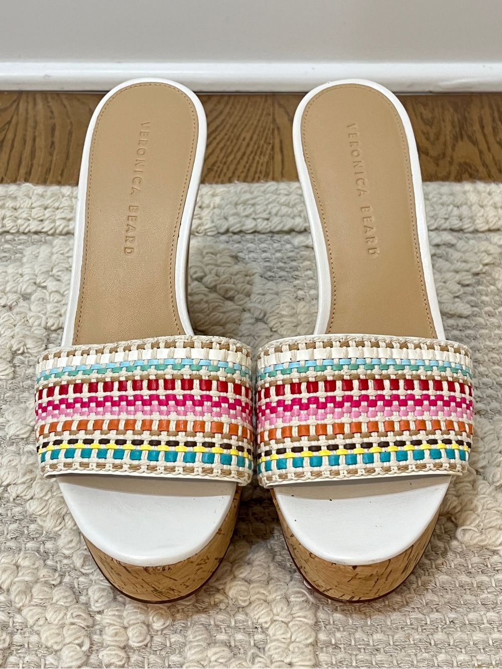 Women’s Veronica Beard Dali Woven Wedge Sandal